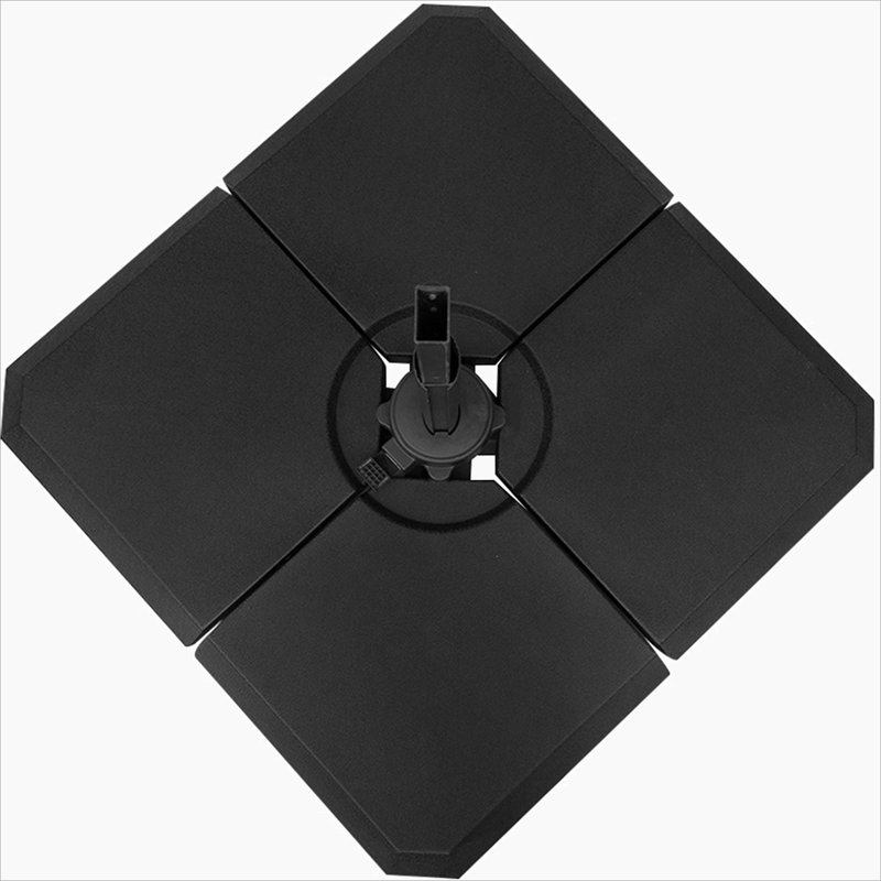 Base de parasol polyvalente robuste pour une utilisation extérieure stable