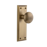 Grandeur Fifth Avenue Plate Single Dummy with Fifth Avenue Door Knob