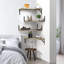 Ensemble de 4 tablettes murales en bois-1591084320