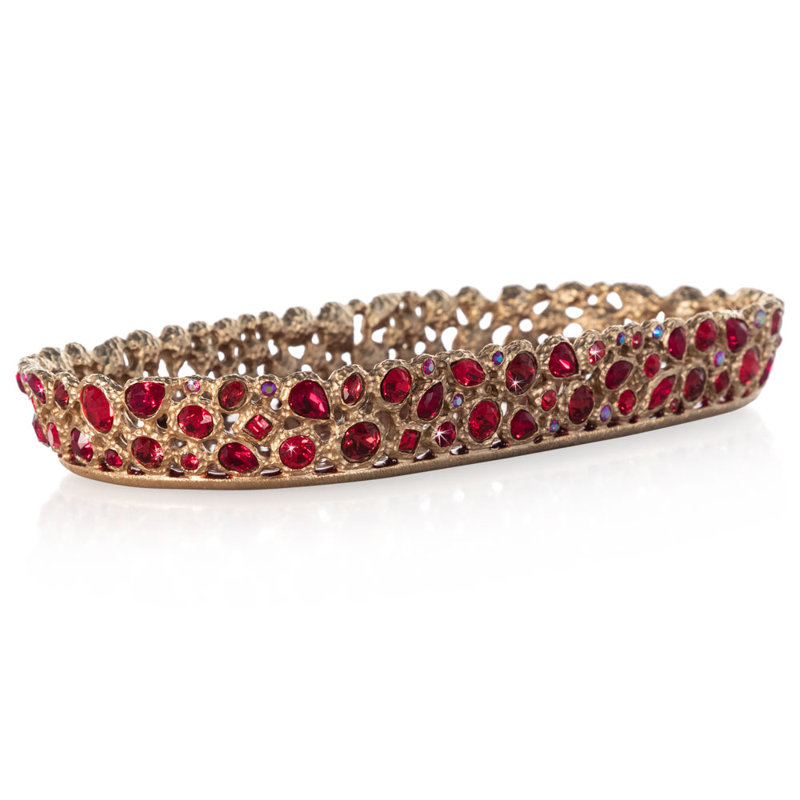 Plateau de coiffeuse Julius, Rubis