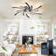 Abson 7 - Blade LED Ceiling Fan with Remote Control and Light Kit Included-167155141