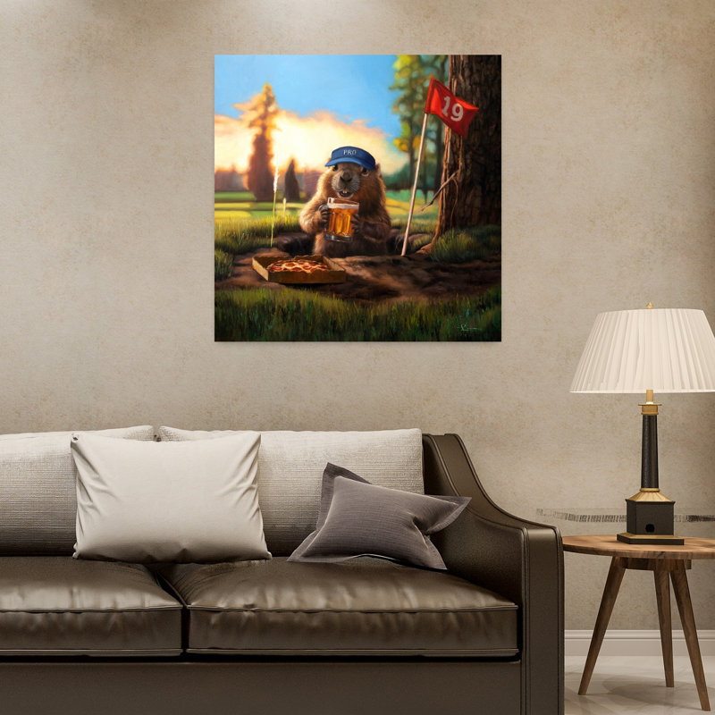 Art urbain contemporain 19 trous, H 32 po x l 32 po