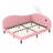 Full Size Upholstered Rabbit-Shape Daybed, Sofabed with Rabbit Ear Headboard for Playful and Functional Design-1624639684