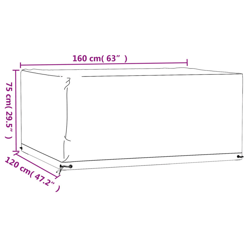 Outdoor Patio Sofa Cover