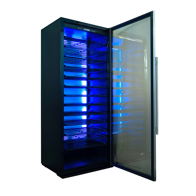 ELISII Single Zone 31.5'' Built-In 129 Bottle Wine Refrigerator with Reversible Door