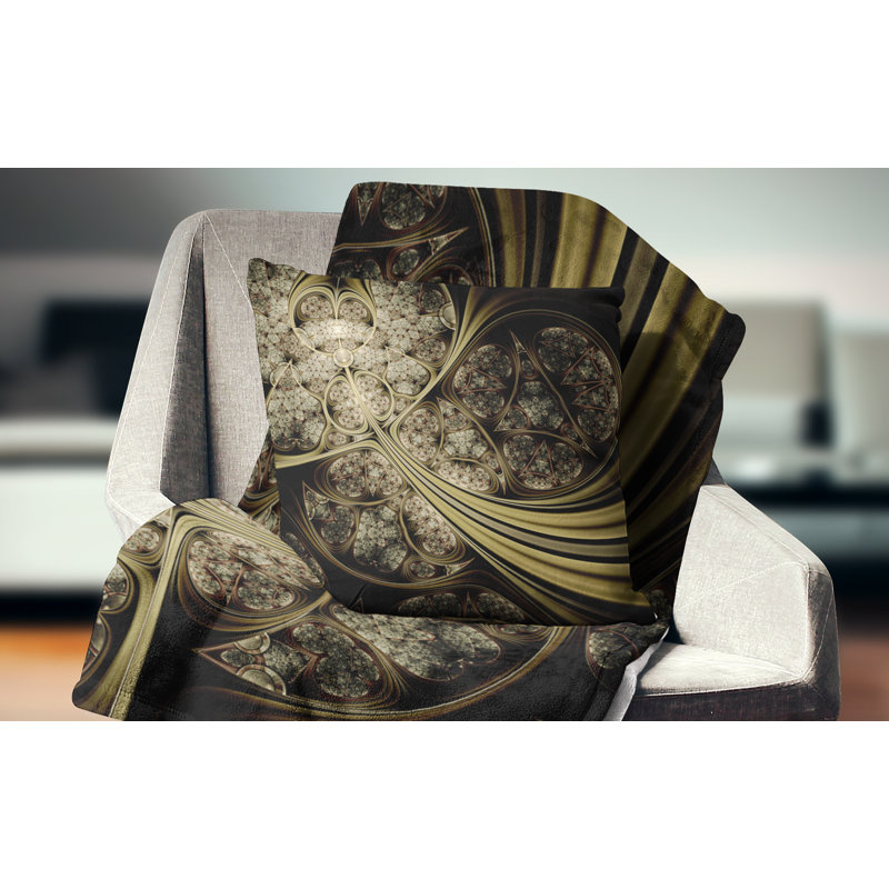 Coussin Abstract, 16 po x 1 po, Coussin décoratif