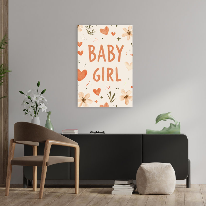 Sweet Arrival - Tableau abstrait contemporain de paysage floral, H 36 po x l 24 po