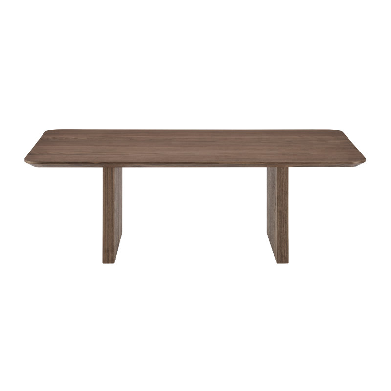 Salini Pelletier 47" Coffee Table In Walnut