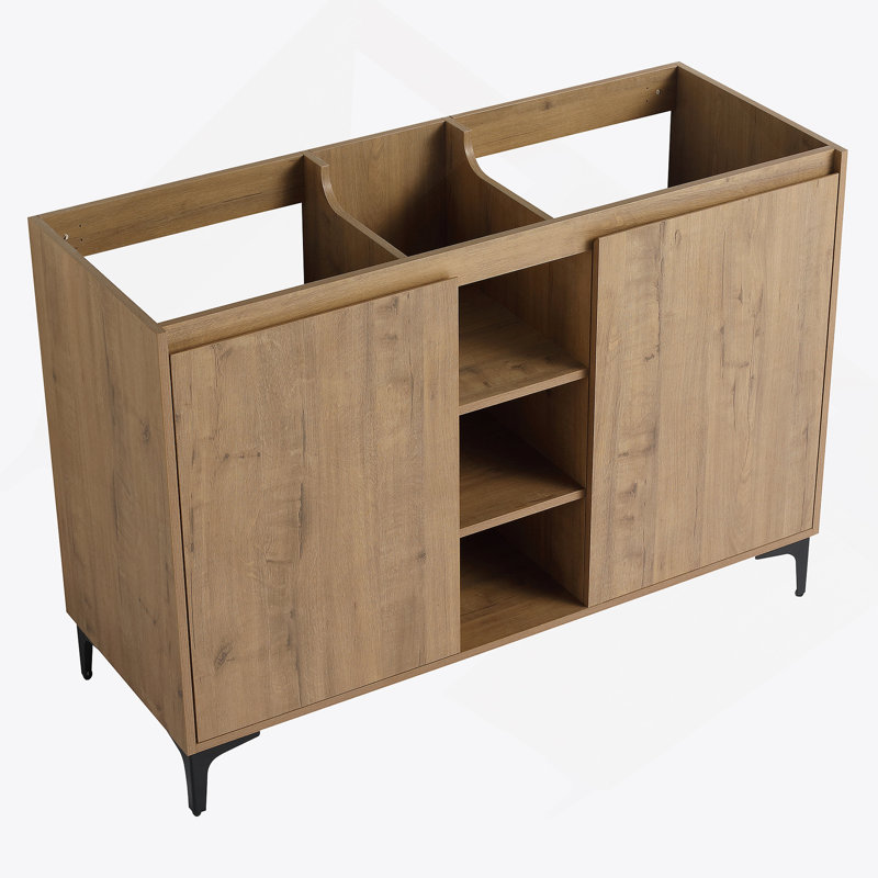 Meuble-lavabo à fermeture en douceur, 48 po