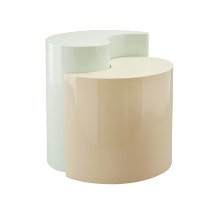 Modern & Contemporary Style End Table Made with Iron Sheet Frame