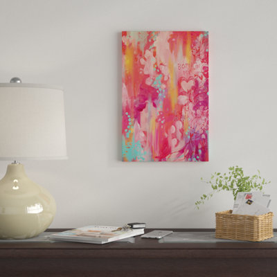 « née my cardiaque », impression sur toile tendue