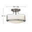 Plafonnier rétro semi-encastré 3 lumières Harper 14,5 po Harper-1128807315-1128807313