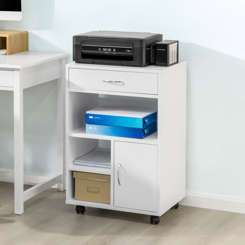 Gutam 50cm Wide 1 -Drawer Mobile File Cabinet