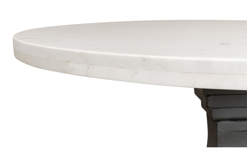 Haviland Round Marble Dining Table