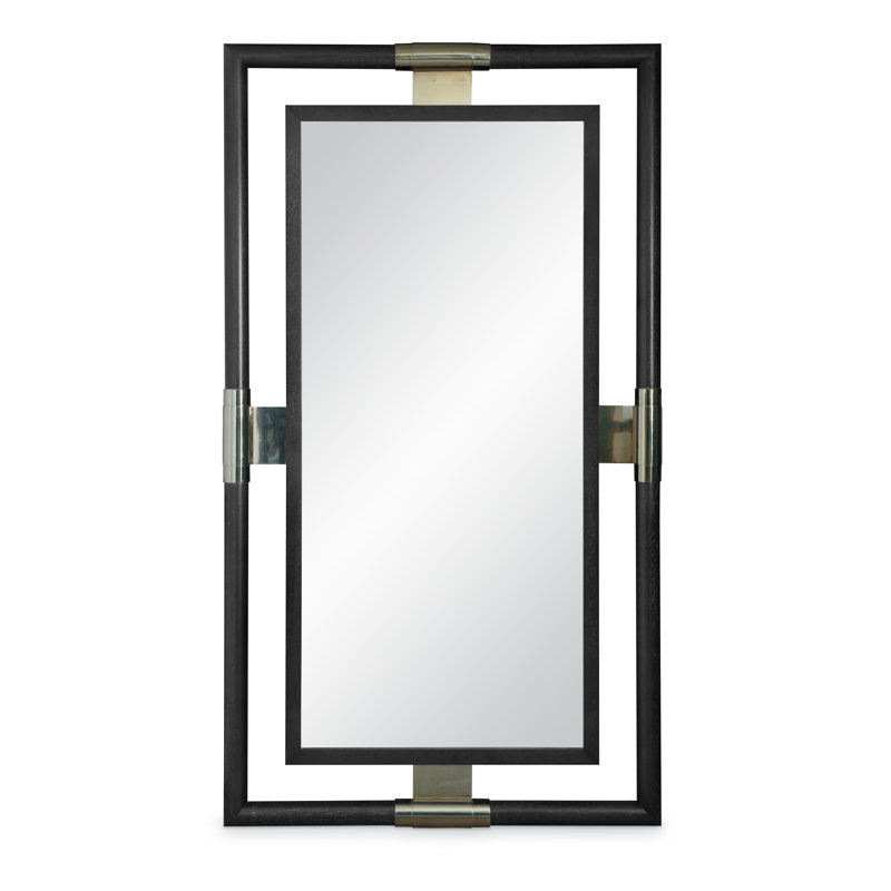 Corso Rectangle Metal Wall Mirror
