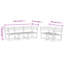 Alpen Home 5 Piece Garden Sofa Set Solid Wood Pine-1110281738