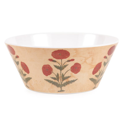 POPPY RED SMALL BOWLS SET OF 4