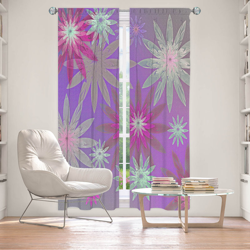 Paire de rideaux obscurcissant en polyester Dhang, L 20 po x L 61 po