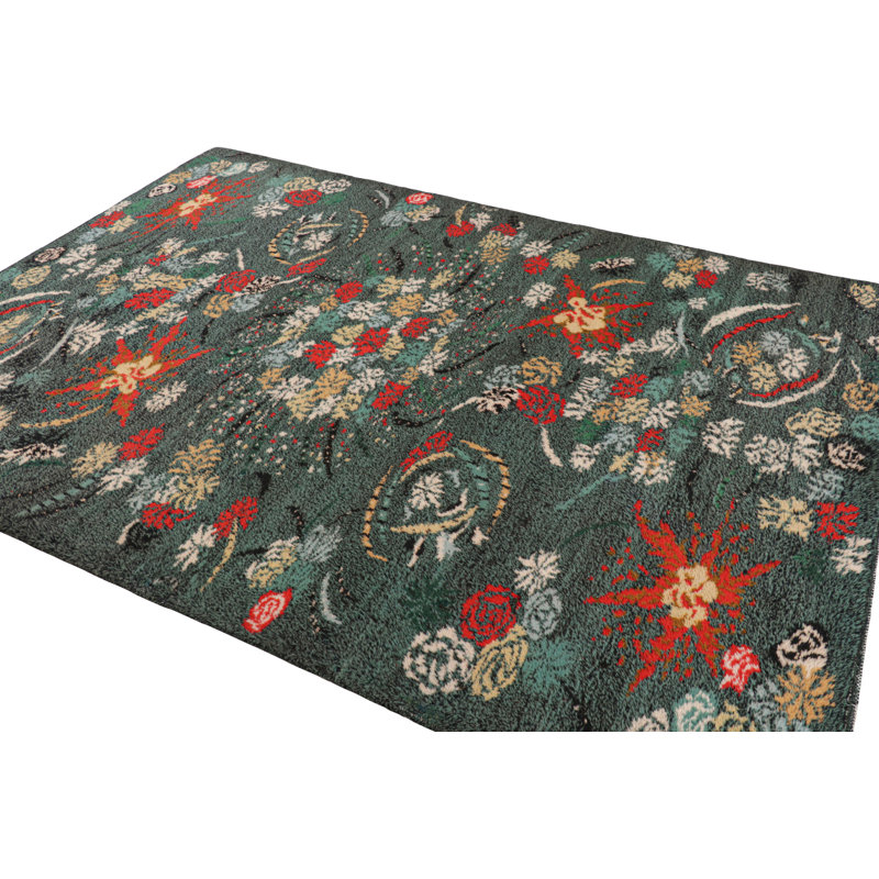 One-of-a-Kind 6’11”x9’4” Hand Knotted Area Rug