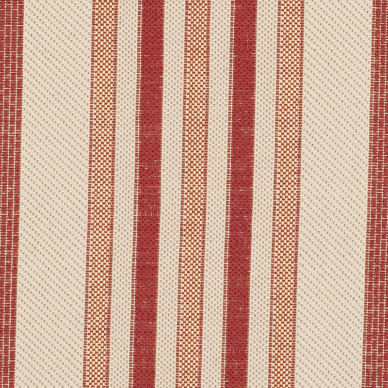 Tapis intérieur / extérieur à rayures Herefordshire Performance, Carré 6 pi 7 po