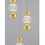 4 - Light Gold LED Cluster Pendant