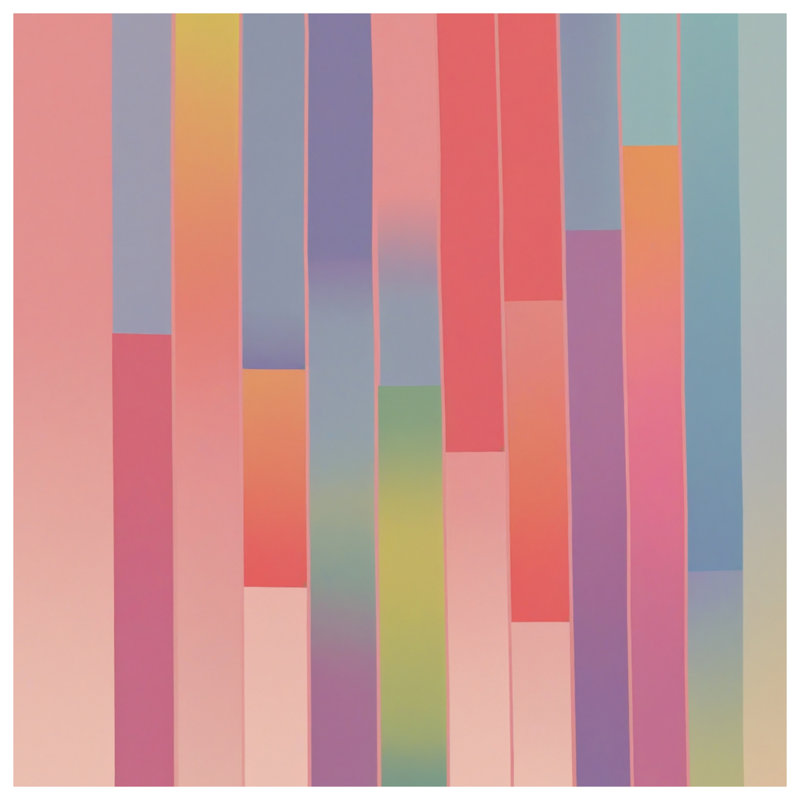 Coussins décoratifs multicolores à rayures verticales, 18 x 18 pouces