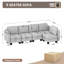 Fabric Corner Sectional-523537509-523537511-517430280