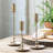 Iron Tabletop Candlestick