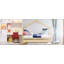 Lit double en bois avec lit gigogne simple