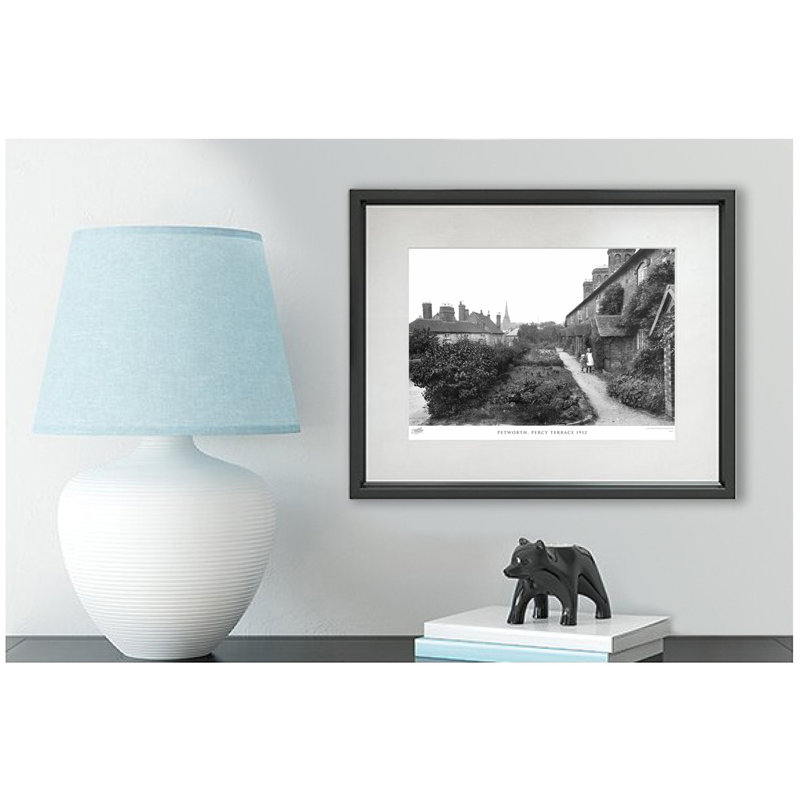 Petworth, Percy Terrace 1912 by Francis Frith - Single Picture Frame Print, 60cm H x 80cm W x 2.3cm D
