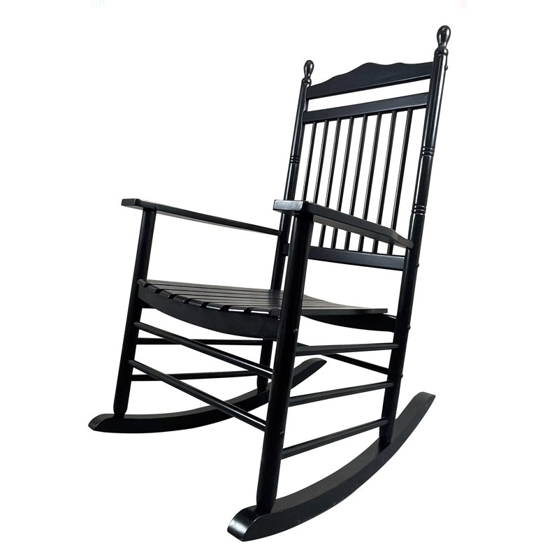 Fauteuil à bascule Balcony Porche, Noir