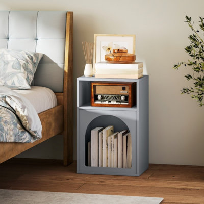 40cm W MDF Bedside Table