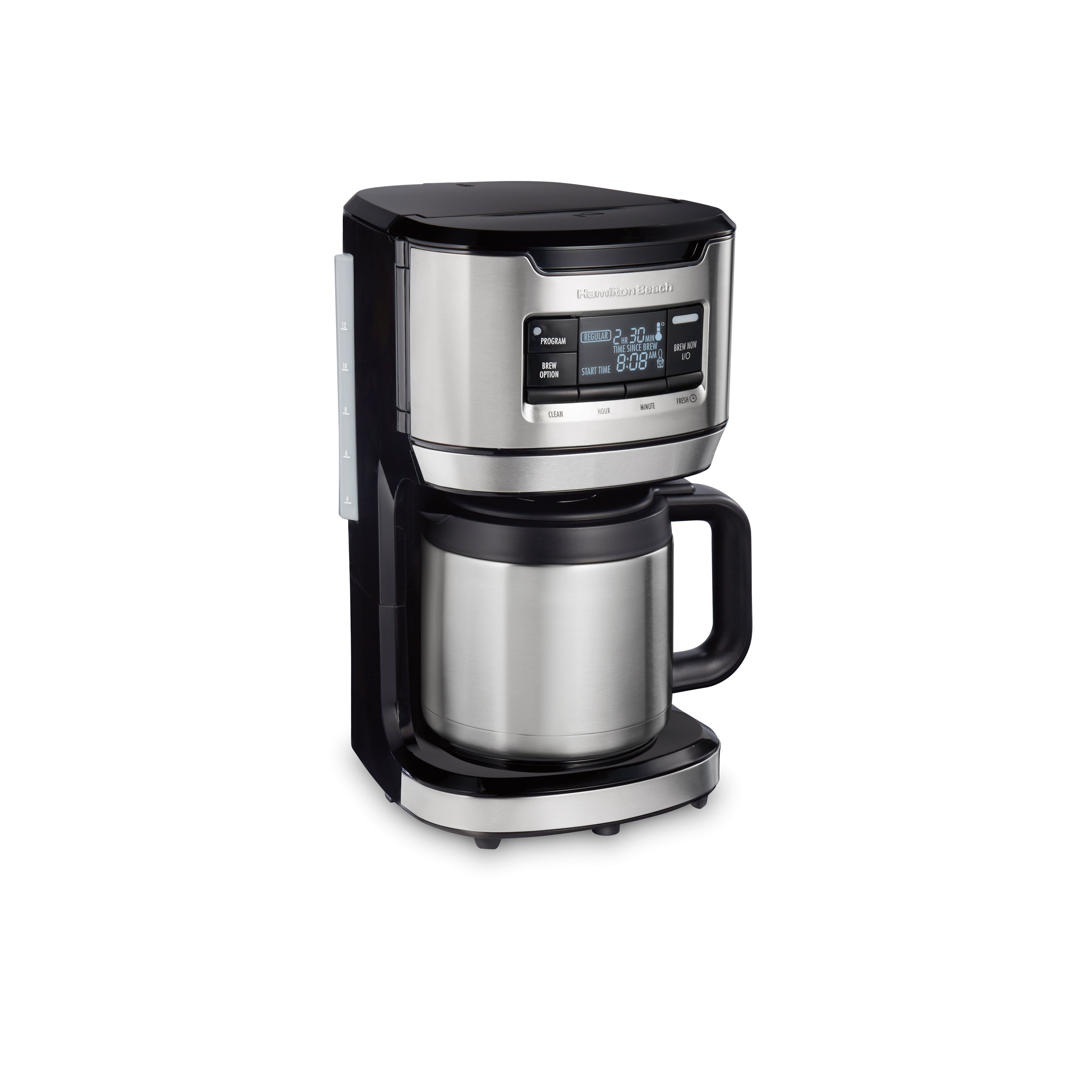 Hamilton Beach® FrontFill 12 Cup Programmable Coffee Maker with Thermal  Carafe & Reviews