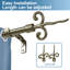 Tringle à rideaux simple Merrie Finial-420716171-420716209