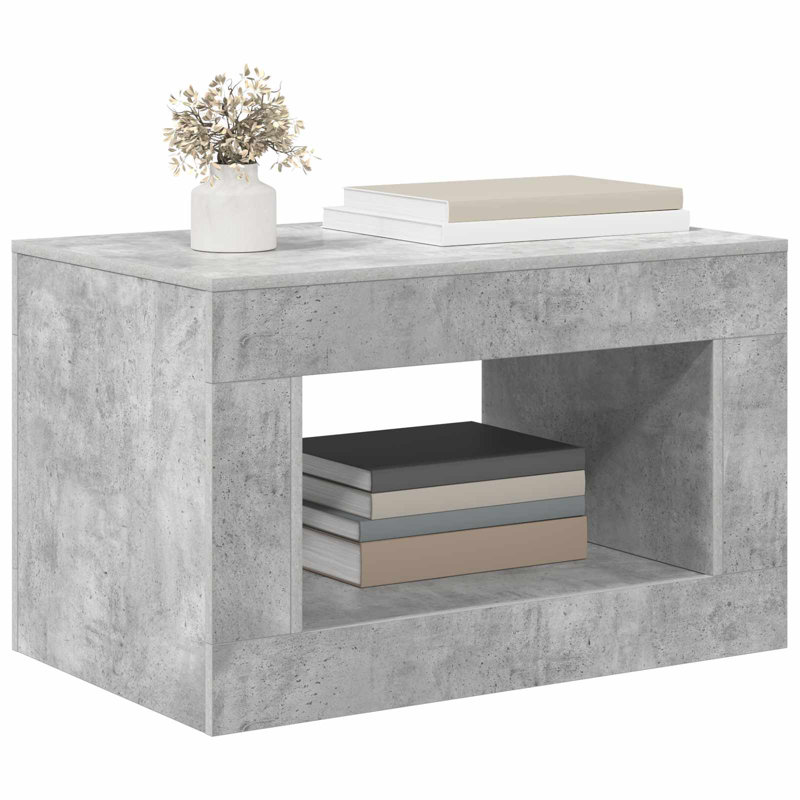 Coffee Table, Concrete Grey, Concrete Grey, Concrete Grey