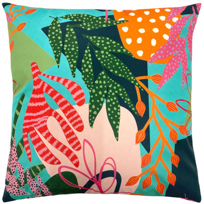 Furn. Coralina Outdoor Polyester Filled Cushion, Polyester, Multi