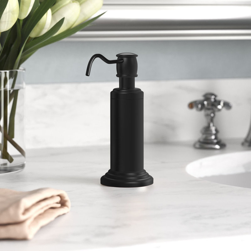 Beresford Soap Dispenser, Matte Black