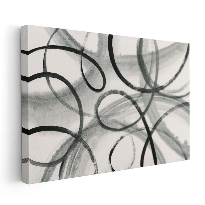 Calligraphie - reproduction d'art sur toile, H 20 po x l 30 po