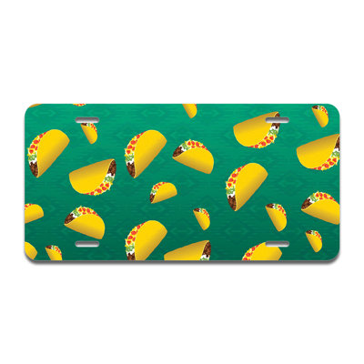 Tacos Aluminum Plate Frame