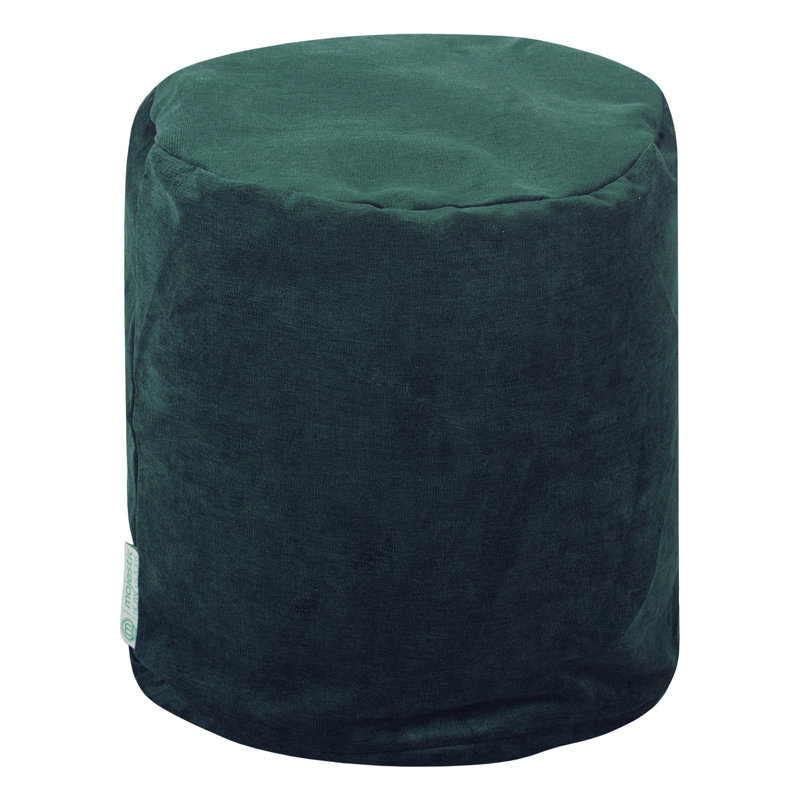 Villa Upholstered Pouf, Marine