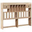 Bookcase Bed Without Mattress Solid Wood Pine-705379742