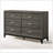 Valdemar Weathered Gray Finish Dresser