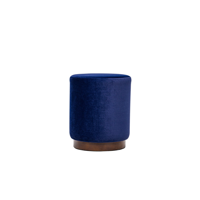 Repose-pieds Bridgewater, Velours bleu