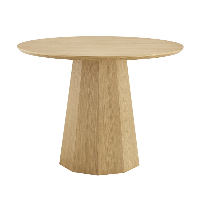 Chasse Round Table In Oak, Oak