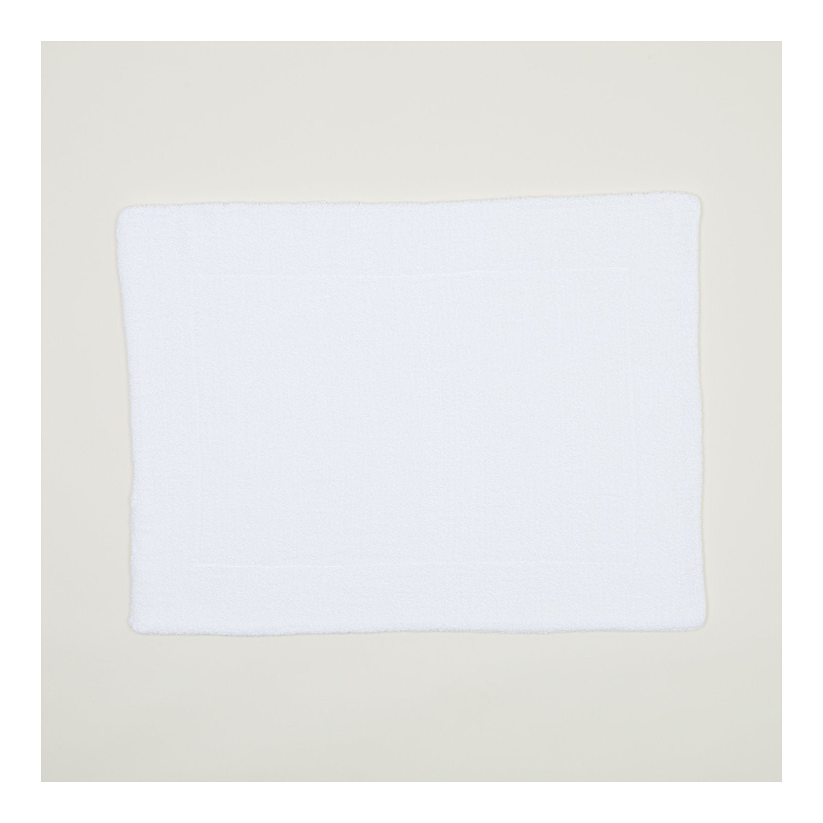 Cotton Bath Mat, White