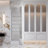 20"W x 70"H Full-Length Lighted Frameless Single Door Medicine Cabinet LED Mirror Cabinet With Built-In Outlet & USB Smart Medicine Cabinet With Front&Backlit Lights Surface Mount Or Recessed-1809601294