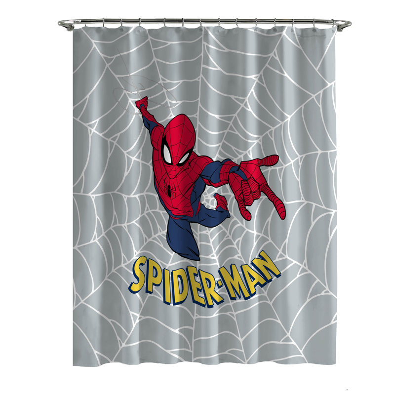Spiderman - Bad Guys Beware shower curtain