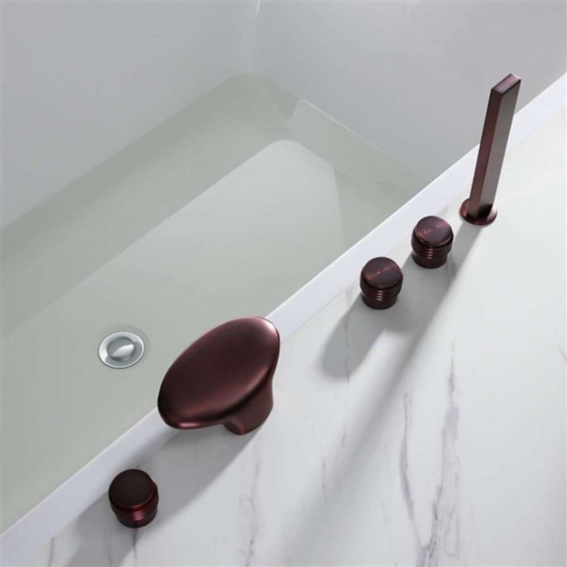 Robinet pour baignoire en bronze huilé Vincci
