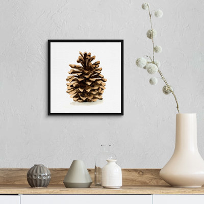 " Conifer Cone I " by Emma Caroline Painting Print