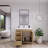 Maplesville Single Bathroom Vanity with Acrylic Top-90773261